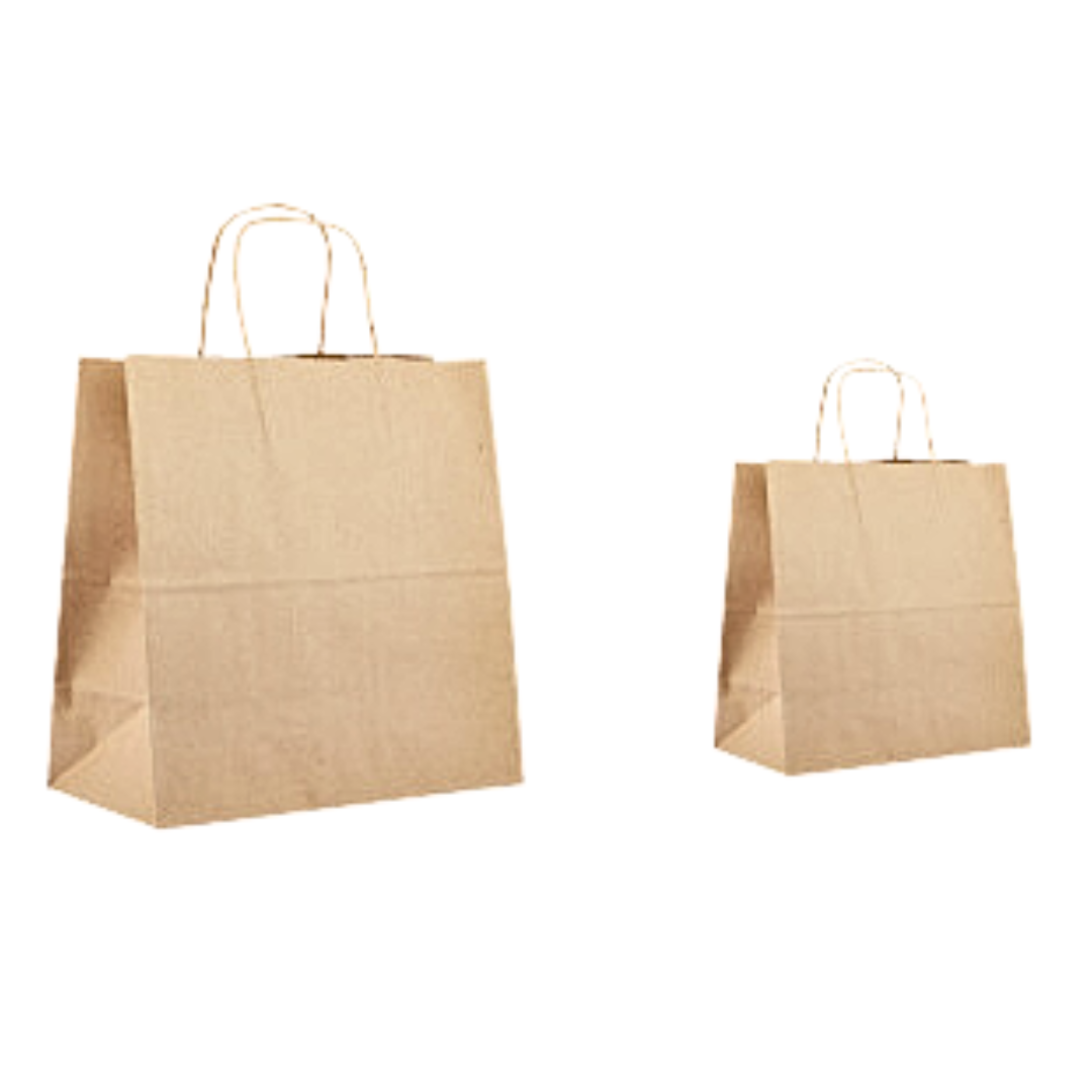 Brown Paper Bags - Twisted Handle.