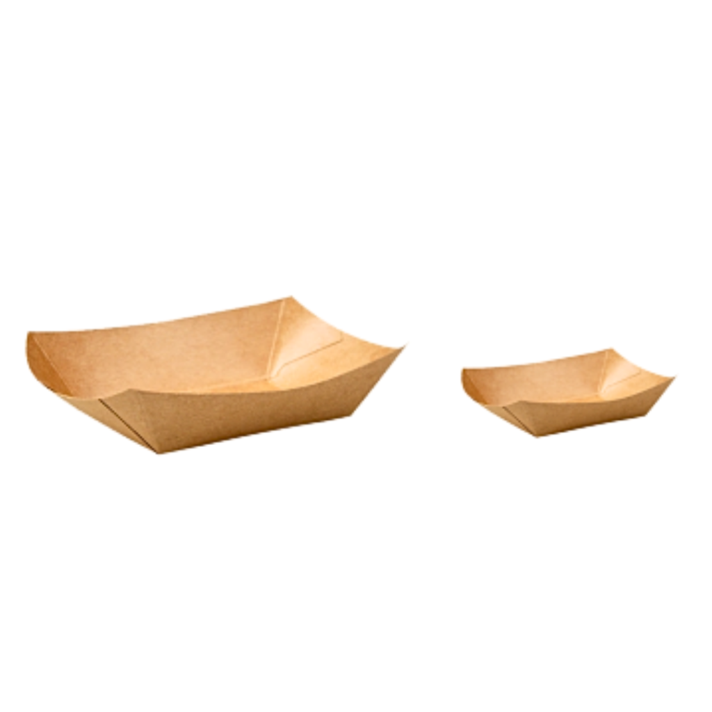 Brown Boat Trays